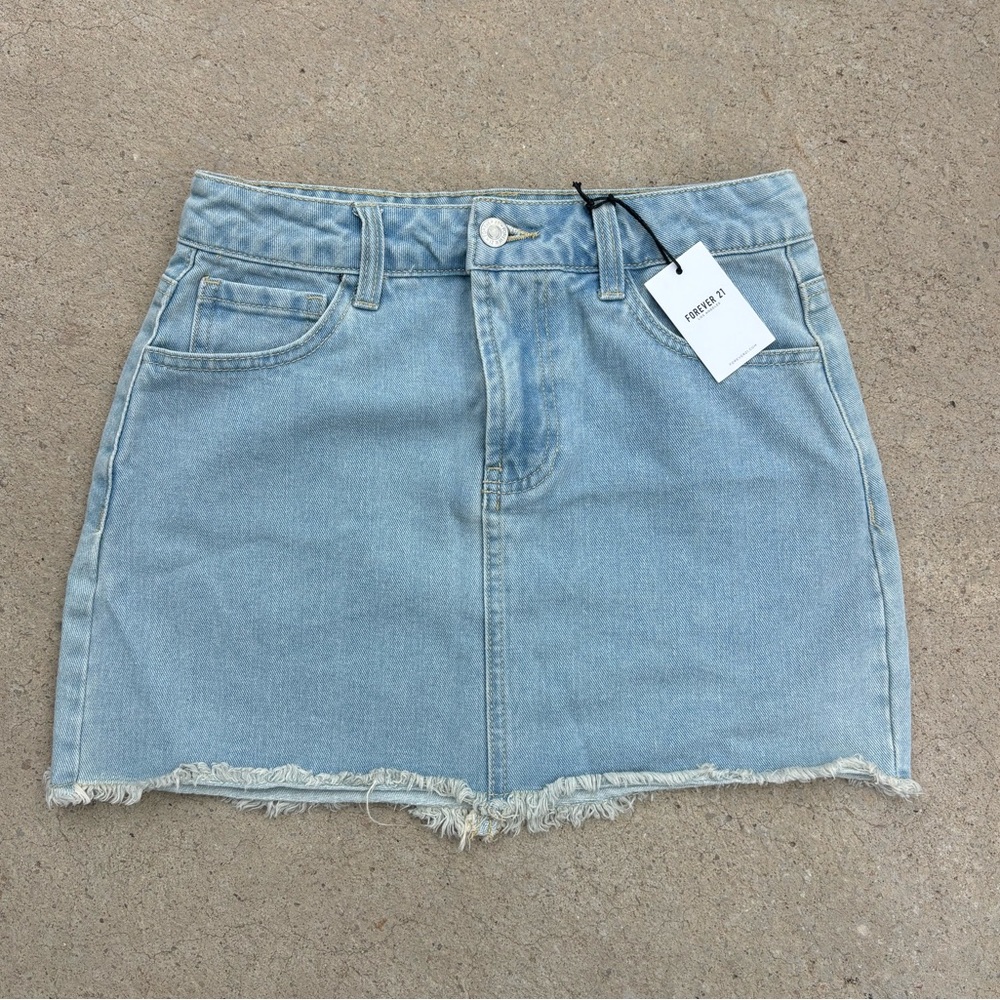Forever 21 denim skirt